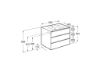 UNIK GAP 3CJ 800 BLANCO LAVABO CENTRO A851486806