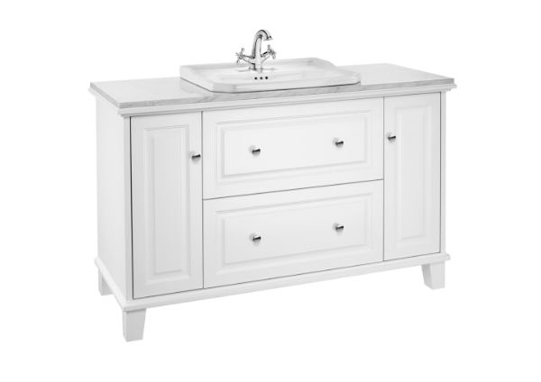 MUEB BASE ENCIMERA LAVABO CARMEN 130 BLANCO A857136415