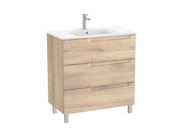 UNIK ALEYDA 3CJ 800 LAVABO CENTRO BEIGE MADERA A851824524