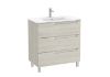 UNIK ALEYDA 3CJ 800 LAVABO CENTRO BLANCO MADERA A851824525