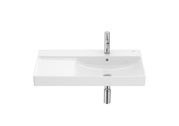 LAVABO ONA BLANCO 80x46 MURAL ASIMETRICO DERECHA A327688000