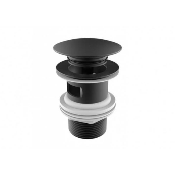 VALV CLICK-CLACK 1 1-4 TAPON NEGRO CEPILLADO 65 A5054015NM