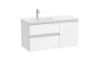 UNIK GAP 2CJ-1PTA 1000 BLANCO BRILLO LAVABO IZDA A851996806