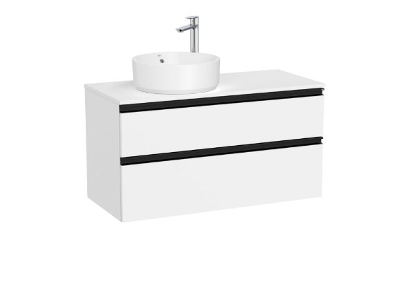 UNIK GAP ENCIMERA 2CJ 1000 BLANCO MATE LAVABO IZDA A851959509