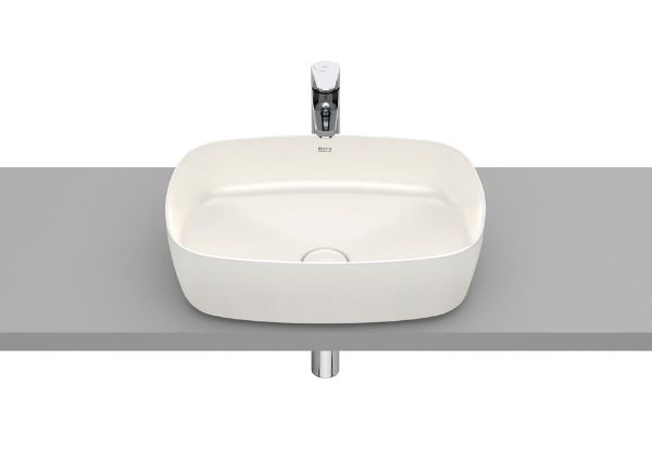 LAVABO INSPIRA SOFT SOBREENCIMERA BEIGE 500X370 A327500650