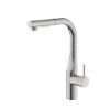 GRIFO MONO FREGADERO GLERA EXTRAIBLE CAÑO RECTO ACERO INOX A5A854DSM0